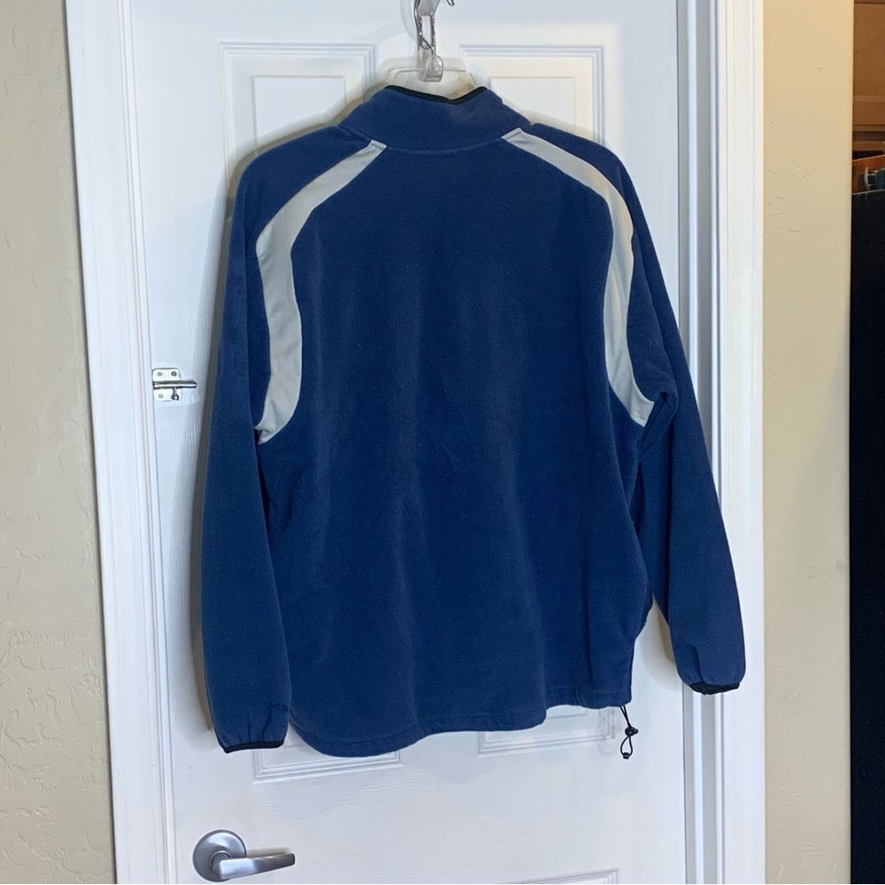 IZOD Fleece Pullover Blue Size XL - Picture 4 of 10